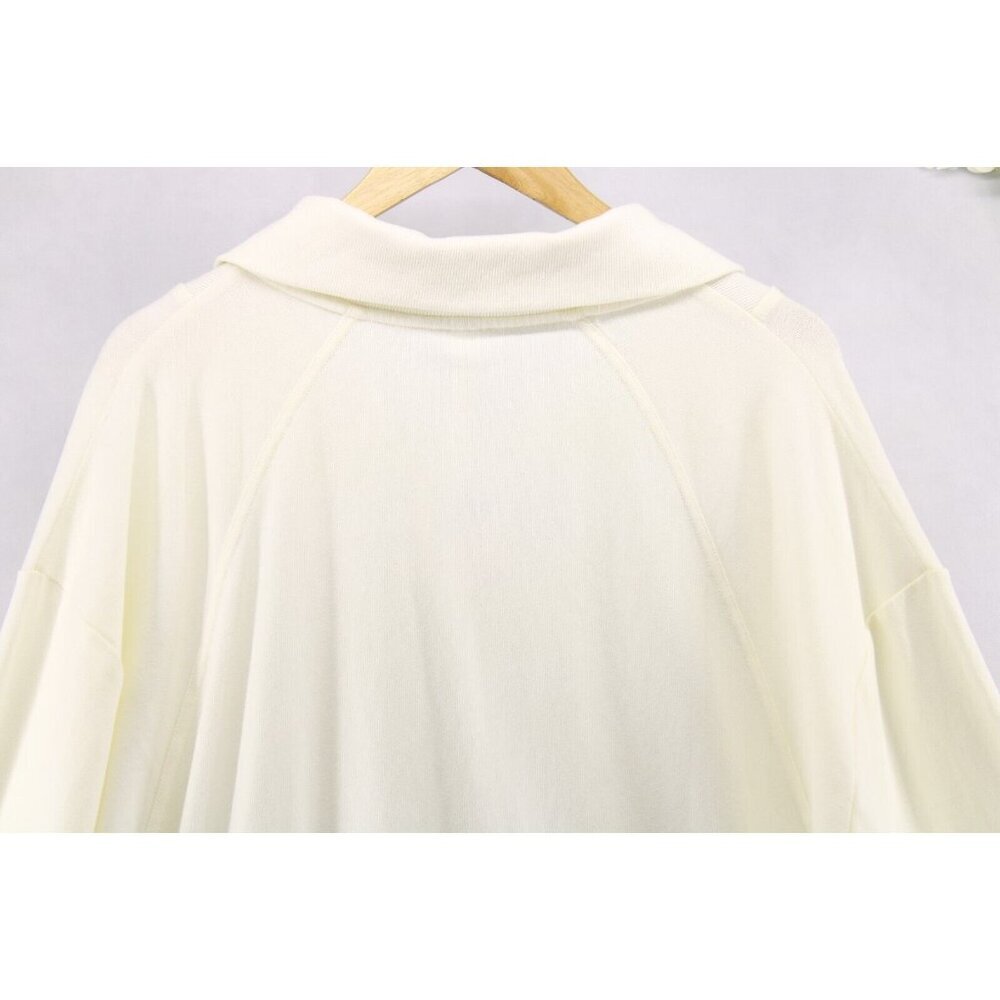 Daily Practice by Anthropologie Women's Half-Zip Pullover Vanilla Sz S NWT - Picture 5 of 8